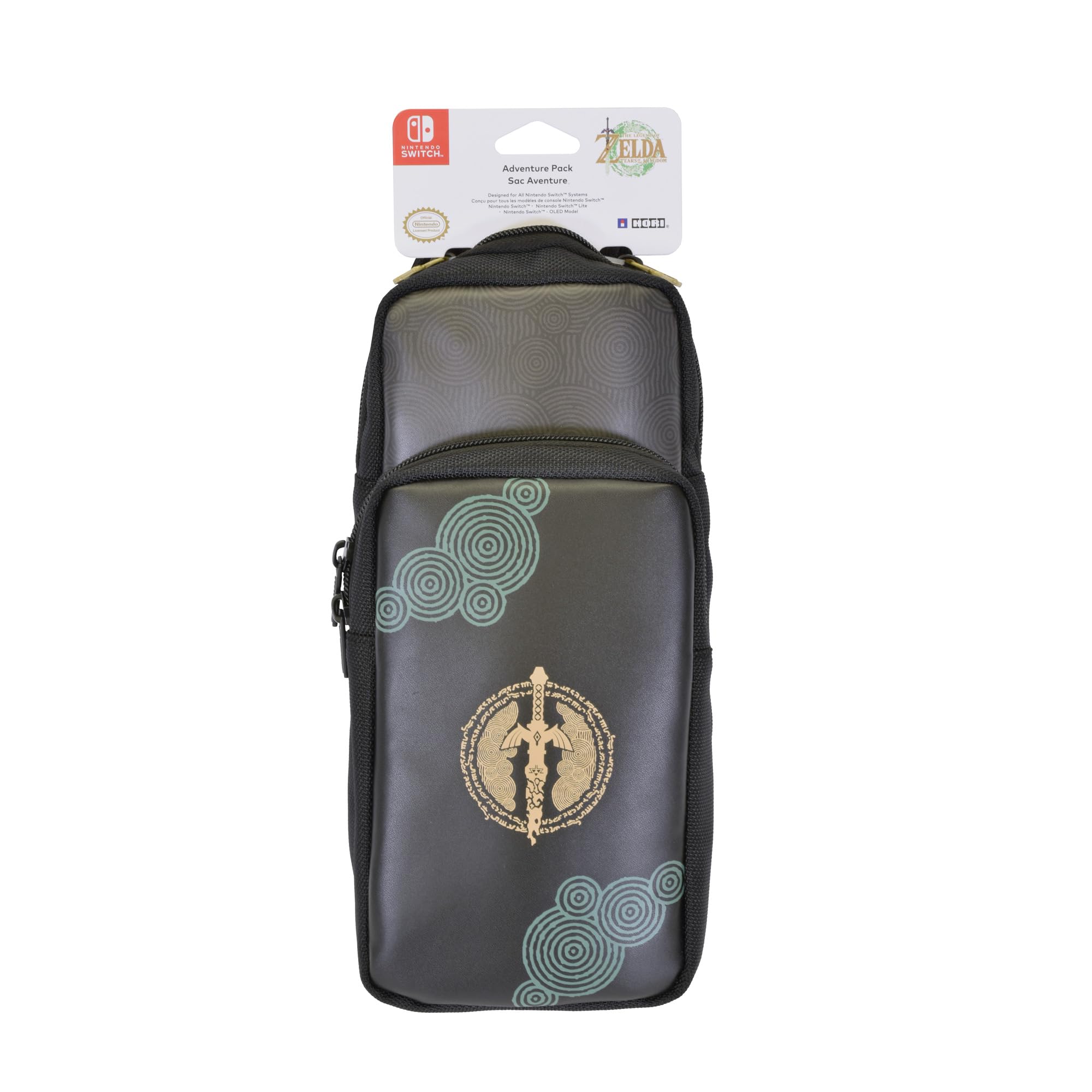 HORI - Sac bandoulière Adventure Pack (The Legend of Zelda : Tears of the Kingdom) pour Nintendo Switch - Licence Officielle HORI - Sac bandoulière Adventure Pack (The Legend of Zelda : Tears of the Kingdom) pour Nintendo Switch - Licence Officielle